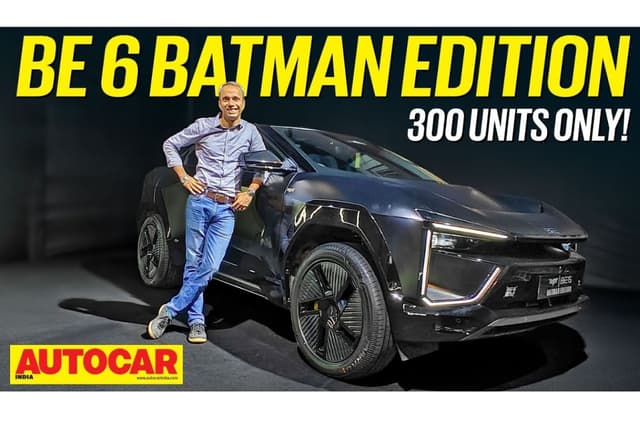 Limited Mahindra BE 6 Batman Edition walkaround video 